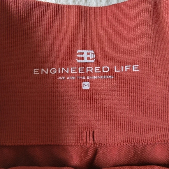 MOTUS SEAMLESS LEGGINGS HIGH WAIST – TERRA ROSE - Picture 9 of 12